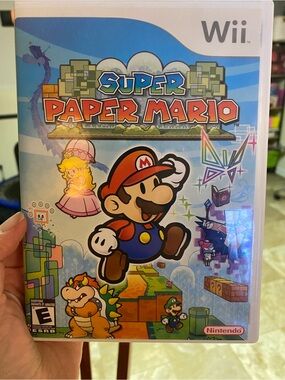 NINTENDO Wii Super Paper Mario Game